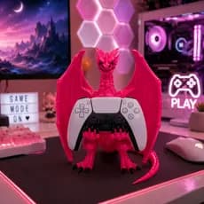 Suporte Universal Porta Manete Controle Xbox One X / PS5 Xbox Modelos Similares Dragão Várias  Cores