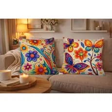 Capas de Almofada 45x45cm para Sofá e Cama Decoração Moderna Kit 4 Peças - Envio Imediato