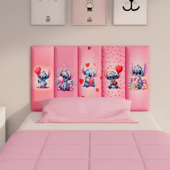 Cabeceira de Cama Modular Estofada POR UNIDADE (1 PEÇA 20x45cm)