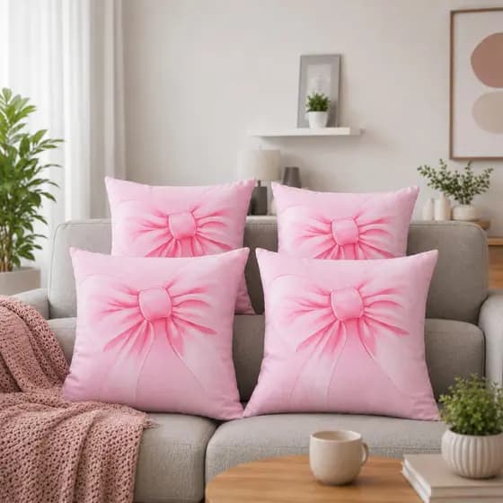 Kit 4 e 2 Capas De Almofadas com ZÍper  45x45 cm  decorativa sofá sala - Envio Full