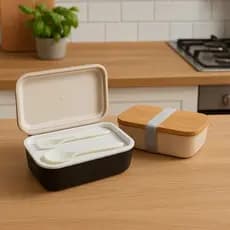 Marmiteiro Kit Talheres Pote Vasilha Conserva Refeicao Trabalho Escola Marmita Completo