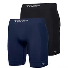 Kit 2 Bermudas Térmicas Torp Soul Eco Sem Costura Microfibra Anti Assadura Masculina Academia Ciclismo Corrida