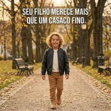 Jaqueta de Couro Infantil Menino Forrada Preta Estilosa Festa Inverno Tam 01 ao 16 Rugido Kids