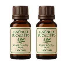 Essências Premium Kit 2 de Eucalipto 10ml Terapêutico Base Água a Pronta Entrega