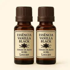 Kit Essências Vanilla Black Premium - Aroma Terapêutico Óleo difusor 10 ml a Pronta Entrega