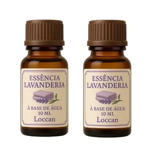 Kit 2 Essência Lavanderia 10ml Premium para Aromatizador a Pronta Entrega