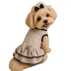 Roupa para Pet Vestido Soft cães e gato