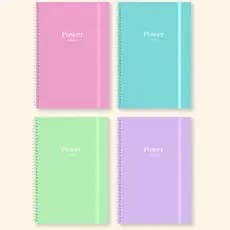 Planner Semanal Pastel Power - Erudittas Agenda Permanente Datada e não Datada