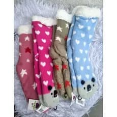 Meia Forrada  Feminina Masculina térmica Infantil e infanto juvenil  Adulto Frio Inverno  tam único.