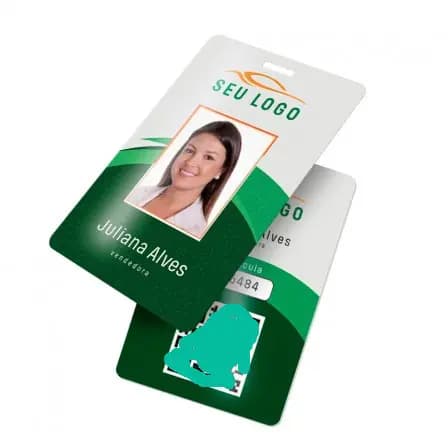 Crachá e Cartão em Pvc