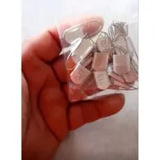 anilhas aluminio para asa galos e frangos pct 20 und.