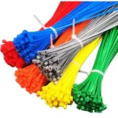 Abraçadeira de Nylon tipo enforca gato colorida-100 und.