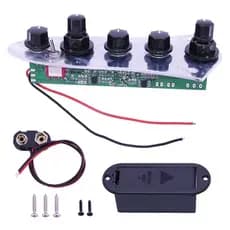 Circuito Preamp Baixo Jazz Bass Ativo/Passivo Completo