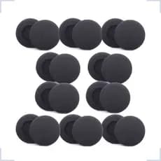 Kit 10 Almofadas Espuma Para Fone Koss Porta Pro Reposição Qualidade Premium