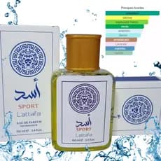 PERFUME ÁRABE SPORT 100ML FRAGRÂNCIA MARAVILHOSA TODOS OS TIPOS DE PELE