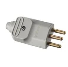 Plugue Tomada 3 Pinos Macho 20a Margirius Cinza 2p+t 20a
