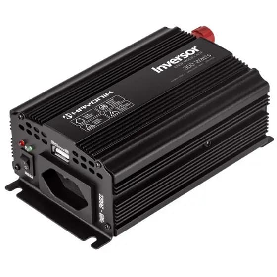 nversor 300w 12vdc/220v Usb Modificada Pw Hayonik Original