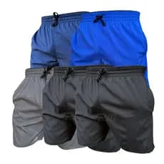 Kit 5 Shorts Elastano Treino Praia Corrida e Academia Pronta Entrega