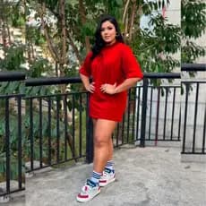 Blusão Camisa Feminina Oversized de Treino Casual Gola Alta