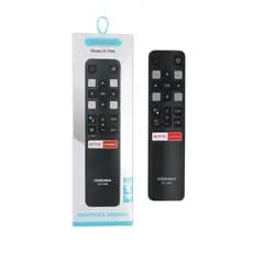 Controle Remoto Compatível com Tcl Semp Toshiba Rc802v Com Comando De Voz