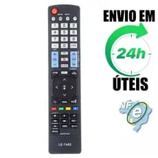 Controle Remoto Tv Compatível Com LG Lcd Led 3d Smart  AKB73615319 Le7485