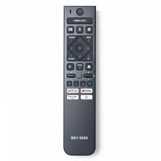 Controle Remoto Para Smart TV Philips Ambilight 4K LED 50PUG7019 s/ voz