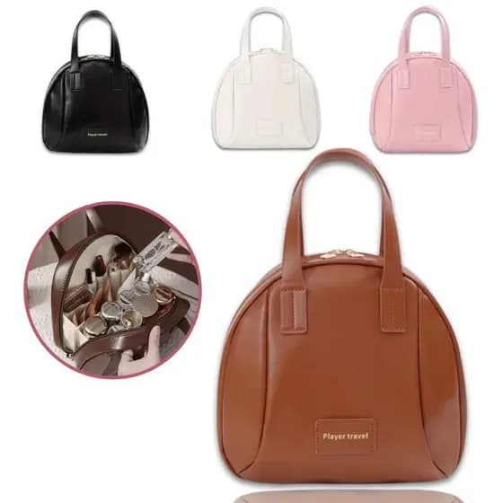 Bolsa Necessaire Feminina Grande Capacidade Organizador De Maquiagem Para Viagem Trabalho Passeio