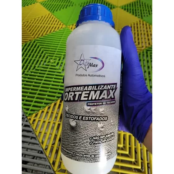 Impermeabilizante de Tecidos Ortemax Base Dágua Não Inflamável 1L