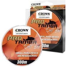 Linha Monofilamento Pro Tamba Soft 300m 0,37mm 0,40mm Pesca Pesqueiro Baixa Memoria Resistente