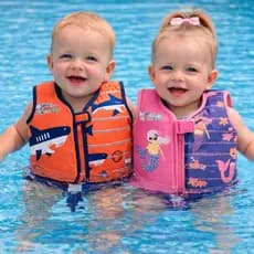 Colete Salva Vidas Infantil Criança Regata com Espuma Piscina P/M Capacidade Até 18KG