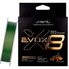 Linha Multifilamento Saint Evox X8 By Eduardo Monteiro 300m 100% Polietileno 0,18MM ao 0,37MM