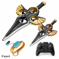 Drone Espada Voadora RC 2.4G 4 Eixos 360 Graus Infantil Controle Remoto Acrobacias Aéreas Recarregável