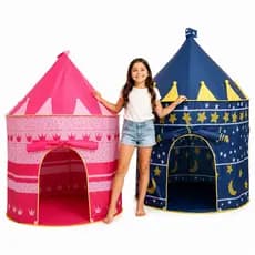 Tenda Toca Cabana Castelo Infantil Barraca Menino E Menina zp-1718