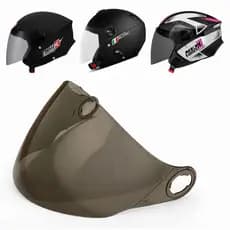 Viseira Fumê Injetada Capacete Pro Tork New Atomic E Liberty 3