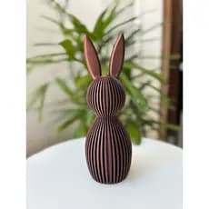 Decoração de Páscoa / Coelho Decorativo de Páscoa Minimalista - Impressão 3D
