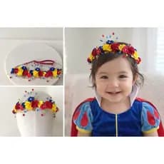 Tiara branca de neve, tiara aniversário branca de neve, princesa da Disney, tiara personalizada, tiara de luxo