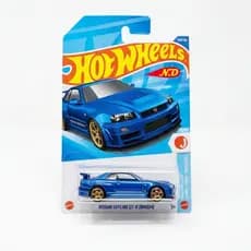 Hot Wheels Nissan Skyline GT-R (BNR32P) Mattel  Azul