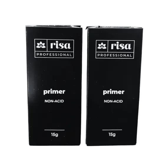 Kit promocional Risa 2 Primer Non Acid (não ácido) alongamento unha artificial 15g