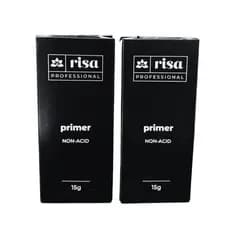 Kit promocional Risa 2 Primer Non Acid (não ácido) alongamento unha artificial 15g