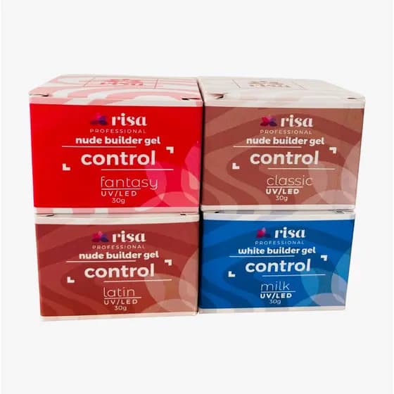 Gel construtor Builder Gel Control unhas UV/LED Risa 30g