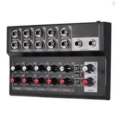 Mixer Com 10 Canais Premium Mic/professional Sound Mixer