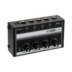 Mixer De Áudio Ha400/Ha800 De 4 ou 8 Canais Para Estúdio De Gravação