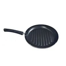 grill bistequeira frigideira 28cm preta teflon antiaderente aluminio grosso