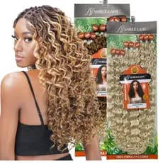 Cabelo Aplique Natural Barbara Fibra de Proteína 85cm 9pcs