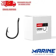 Anzol Chinu Black Nickel Marine Sports - Caixa com 100 unidades