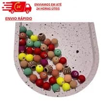 Miçanga de Pesca 10mm - Pacote com 10 Unidades
