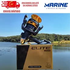 Molinete Marine Sports Elite GOLD Pesca Rio / Lagos / pesqueiros vários tamanhos 3000 4000 6000