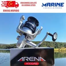 Molinete Marine Sports Arena Pesca Rio / Lagos / Pesqueiros / Tamanhos 500/1000/ 2000/ 3000/4000