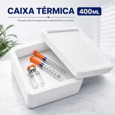 CAIXA DE ISOPOR 400ML BRANCA ISOFORT | EMBALAGEM TÉRMICA PARA ALIMENTOS