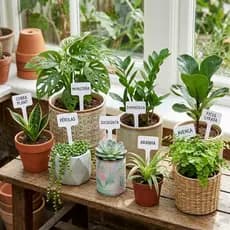 50 Unidades Plaquinha De Identificação de Plantas E-16cm Para Plantas Suculentas Mudas